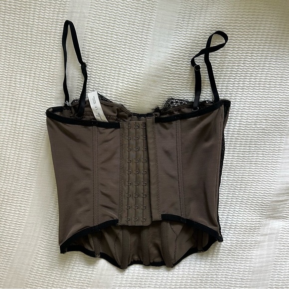 urban outfitters modern love corset top - Picture 2 of 4
